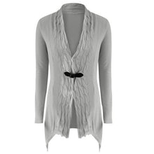 Fashion Medium Long Cashmere Cardigan Women Loose Long Sleeve Sweater Casual khaki Knitted Outwear