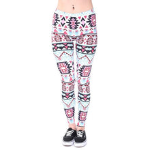 Summer Elasticity Women Yoga Leggings Print Fitness Sports Leggings For Women Trouser Pants #E0