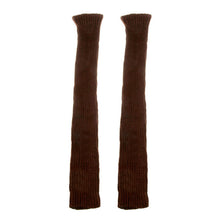 Women Winter Warm Knit Crochet High Knee Leg Warmers Leggings Boot Slouch