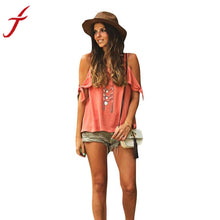 Women's Blouse 2016 Summer Fashion Women Loose Top Short Sleeve Blouse Casual Tops Shirt Solid Pink Tops